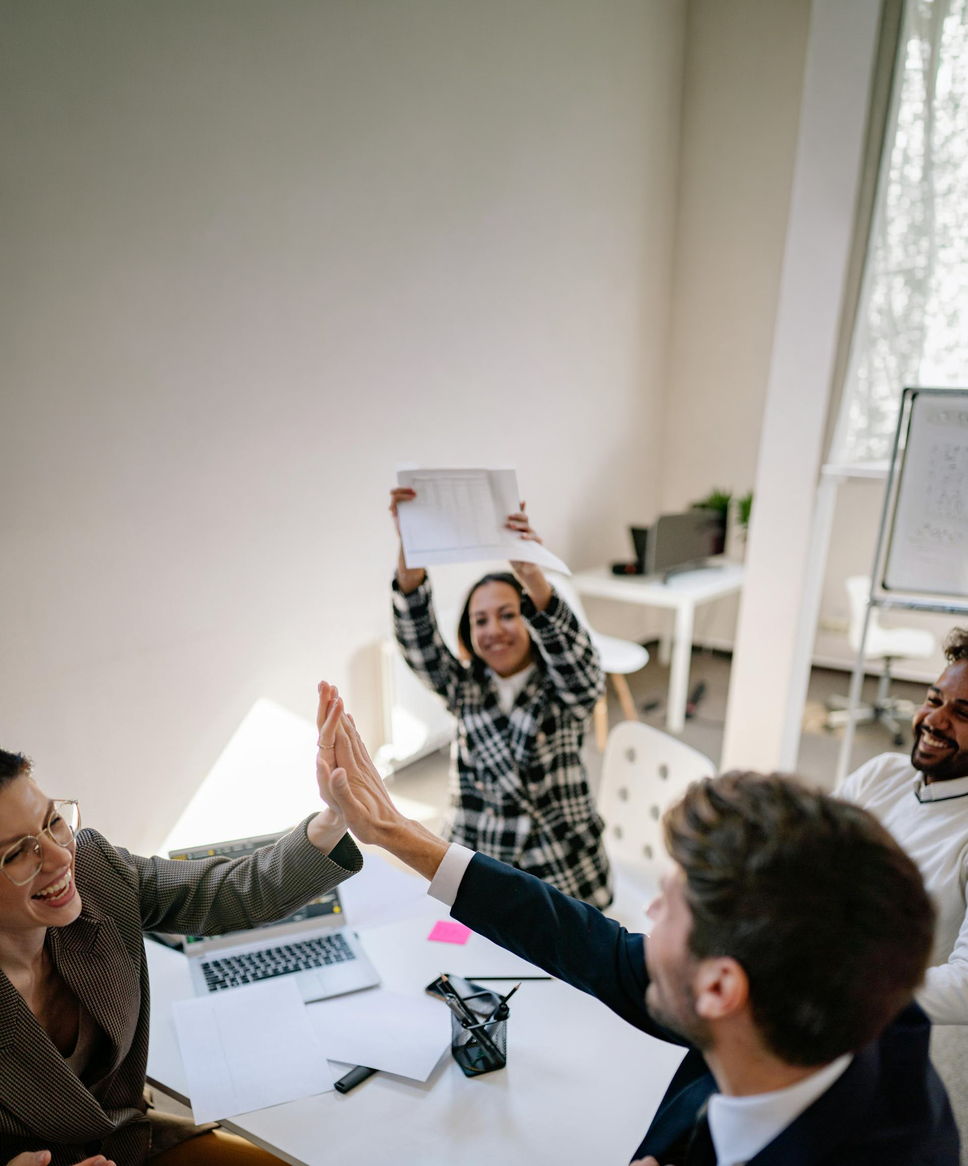 Business leadership coaching session